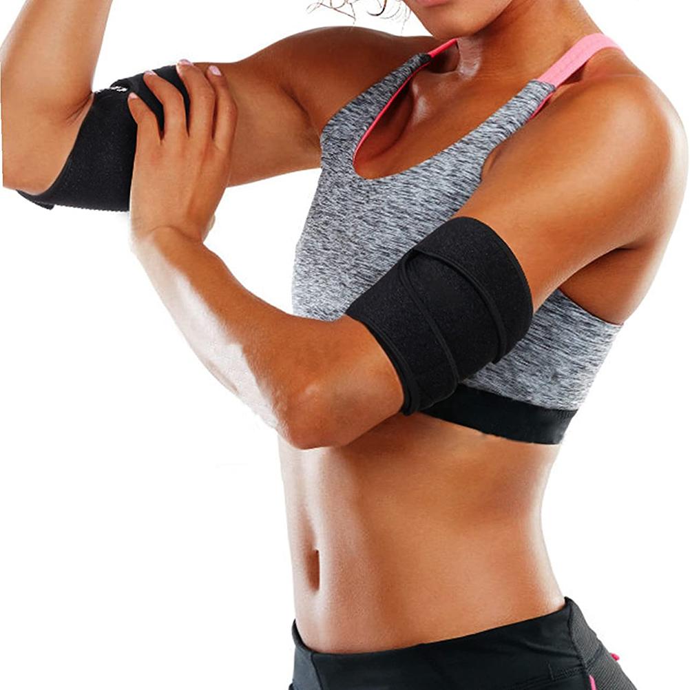 1 Pair Neoprene Arms Trimmer Women Men Weight Loss Compression Body Wraps Sport Workout Fitness Armband