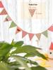 Wimpelkette für Kindergeburtstage – ideal für Babys ersten Geburtstag, als Partyhintergrund oder Zeltdekoration beim Camping.