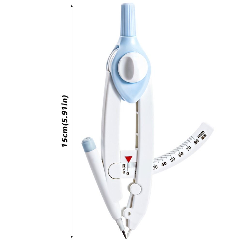 With Scale Digital Display Compass 1-13cm Diameter Drawing Circles Tool  Students Use