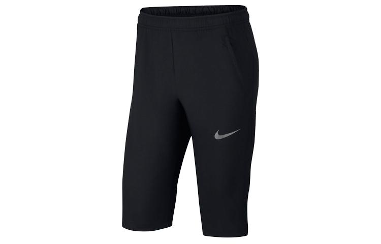 Nike Dri Fit Sports Shorts Men s Black Moderate Straight Fit Pants CJ7673-010 M