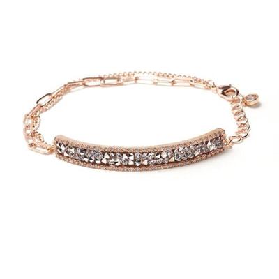 Musset Women's White Bracelet Crystal
