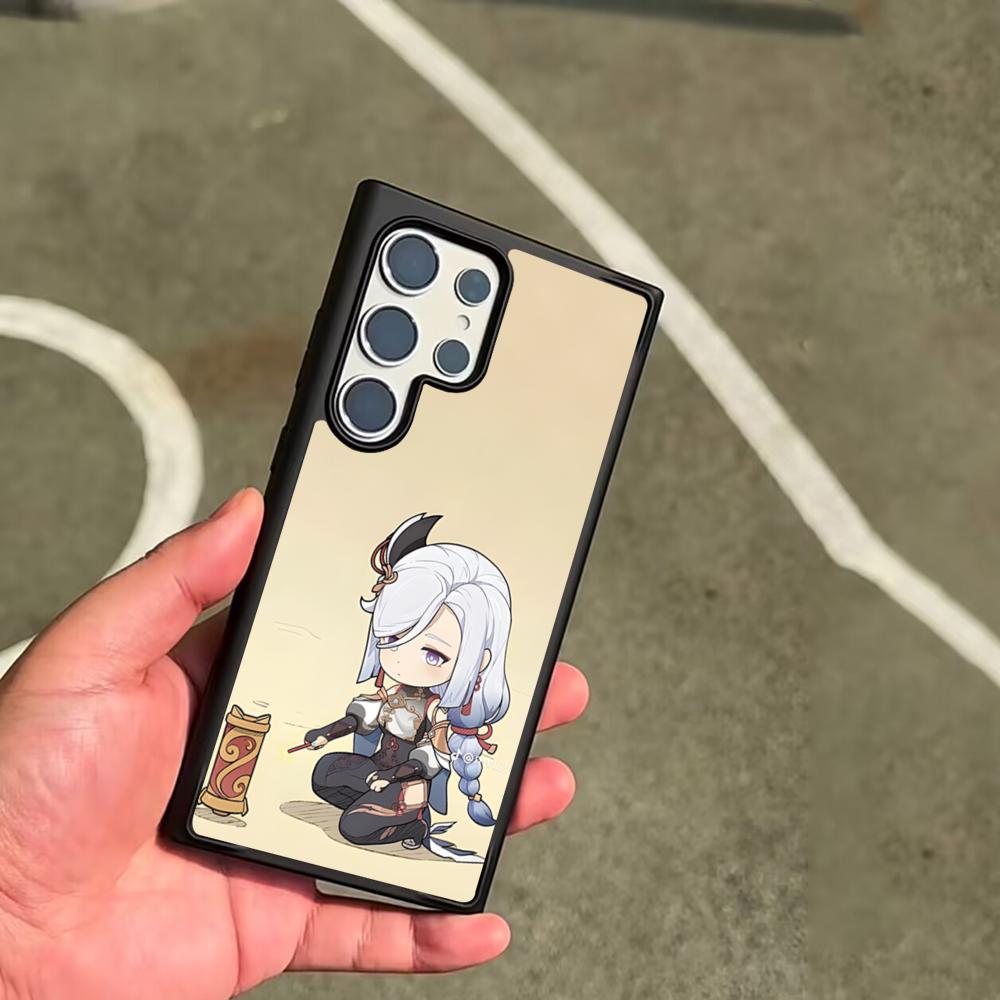 Genshin Impact Yae Shenhe Klare Handyhülle Für SAMSUNG Galaxy S26 S25 S24 S23 S22 S21 S20 FE Plus Ultra Hülle