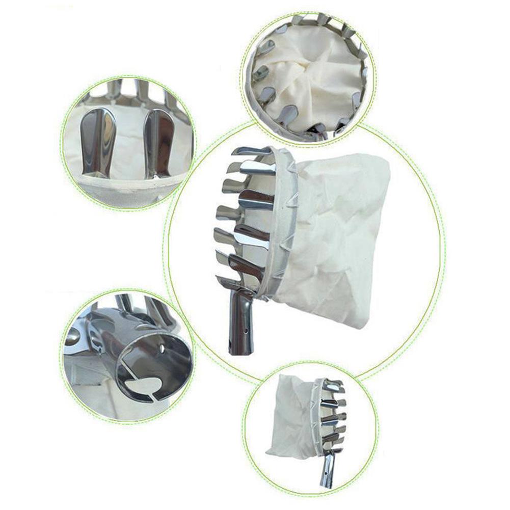 Fruit Picker Head Metal Deep Basket Without Pole Fruit Collector Harvest Picking Apple Citrus Pear Farm Garden Catcher Device