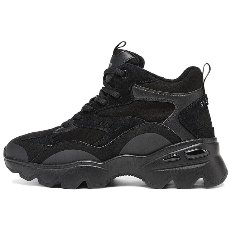 Skechers Modern Comfort High-Top Casual Shoes Women sneaker Black 167844-BBK 35