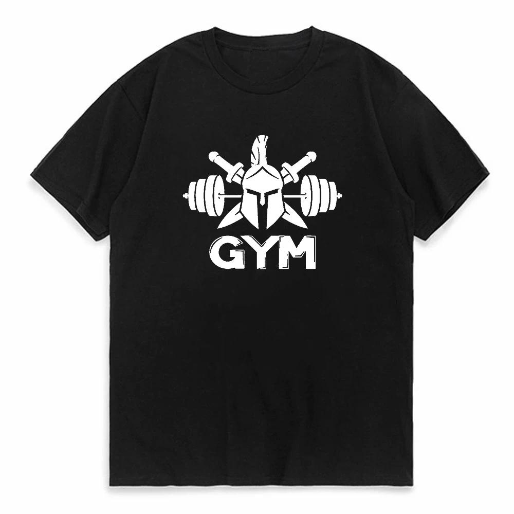 Spartan Warrior T-Shirt Gym Man Tops 3d Summer Casual Tees Exercise And Fitness Sports Shirt Fo