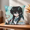 Anime Game Honkai Star Rail Chibi Cute Comfortable Soft Pillow Case For Sofa Living Room Home Office Decor Protective Cover