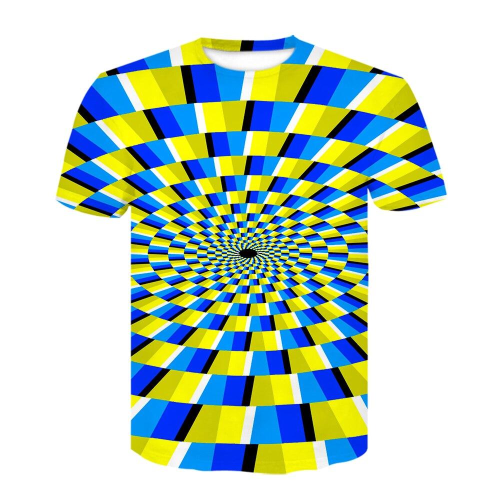psychedelic pattern shirt