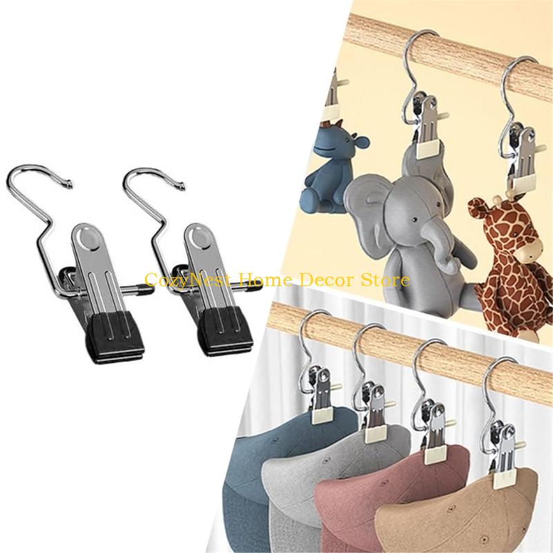 92MF 20 PCS Boot Hanger for Closet Laundry Hooks with Clips Boot Hanger Clips Hanging Clips for Jeans Hat Boots Towel China Mainland 1450₽