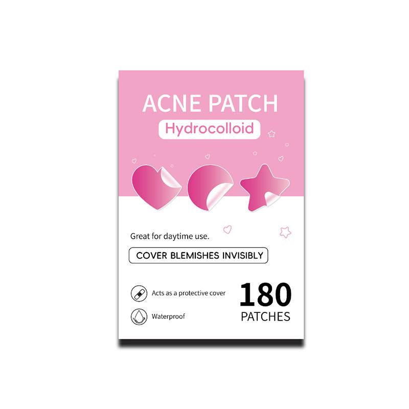 180Pcs Acne Patch Repair Acne Cleansing Invisible Breathable Waterproof Acne Cleansing Concealer Fade Clean