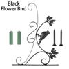 Vintage Wall Hanging Hook Flower Basket Bracket Metal Plant Bracket Garden Planter Hooks