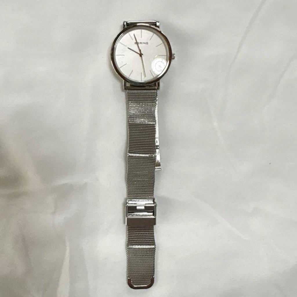 Used BERING Silver Mesh Watch Men's