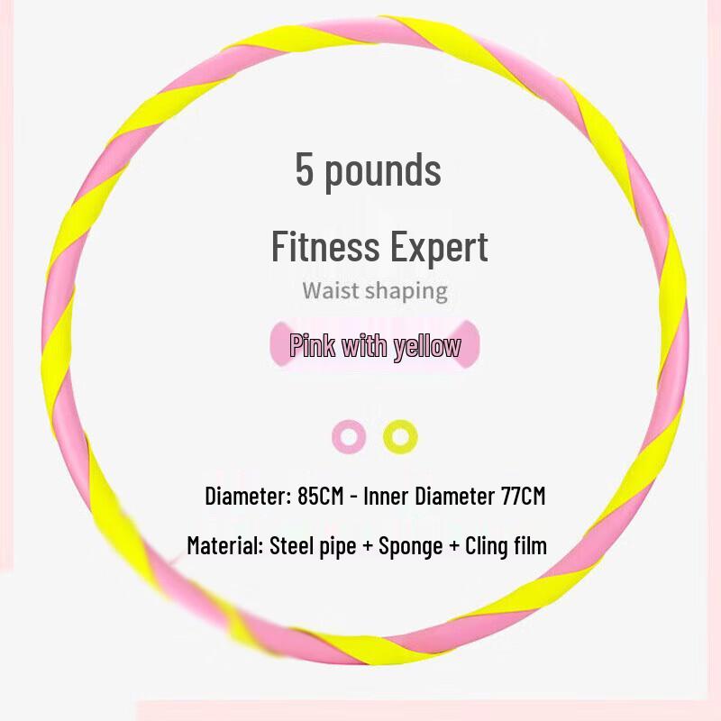 Zilaiqu Weighted Hula Hoop for Adult Fitness