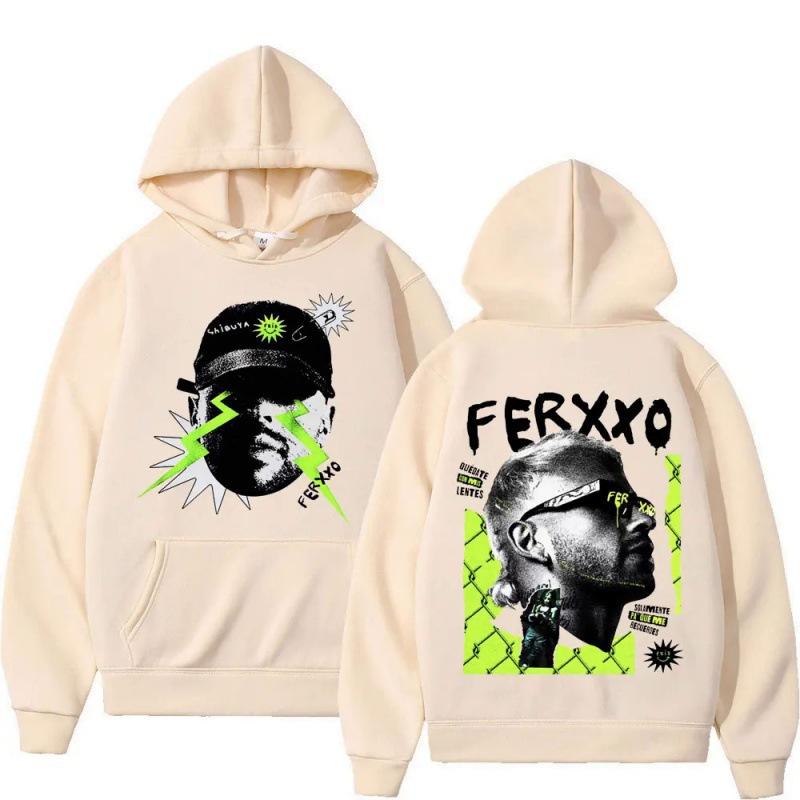 Feid Ferxxo Tour Hoodie Casual Vintage