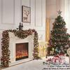 3pcs 2.5M Rose Artificial Flowers Christmas Garland for Wedding Home Room Decoration Spring Autumn Garden DIY Fake Plants Vine