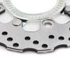 220mm Motorcycle Rear Brake Disc 5mm Brake Rotor for Kawasaki Z650 NINJA 650 ABS 17-22 ER-6F 06-17 ER-6N ABS 08-16