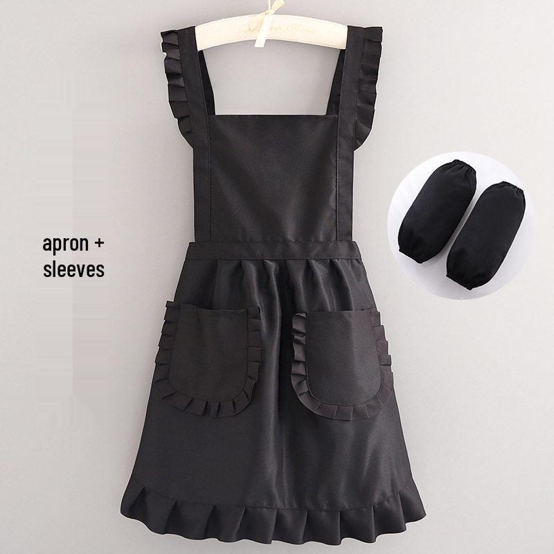 Women's Trendy Oil-Proof Kitchen Apron - Stain-Resistant Cooking Wear