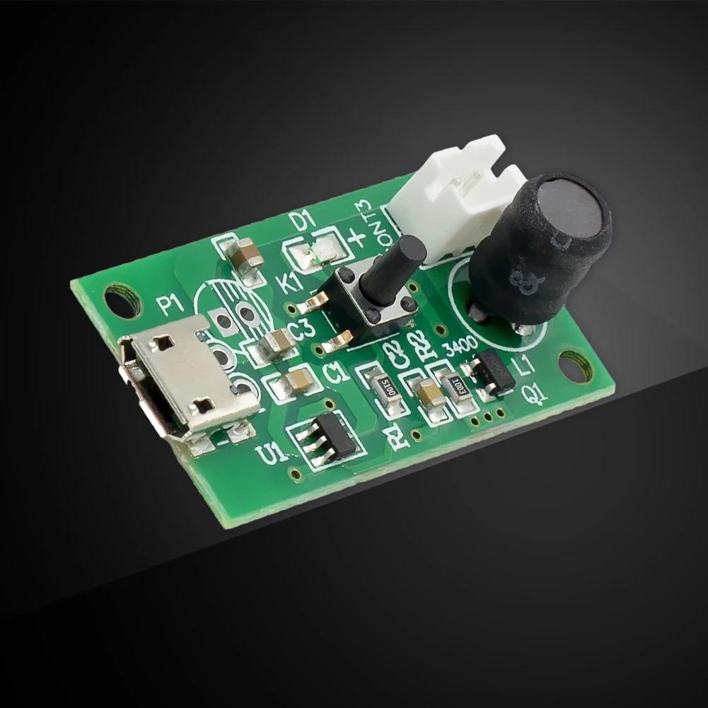 Mini Ultralyd Tåkemaskin Luftfukter Modul USB-drevet Bærbar Atomiserende Keramisk Tåkeprodusent for Hjem og Reise