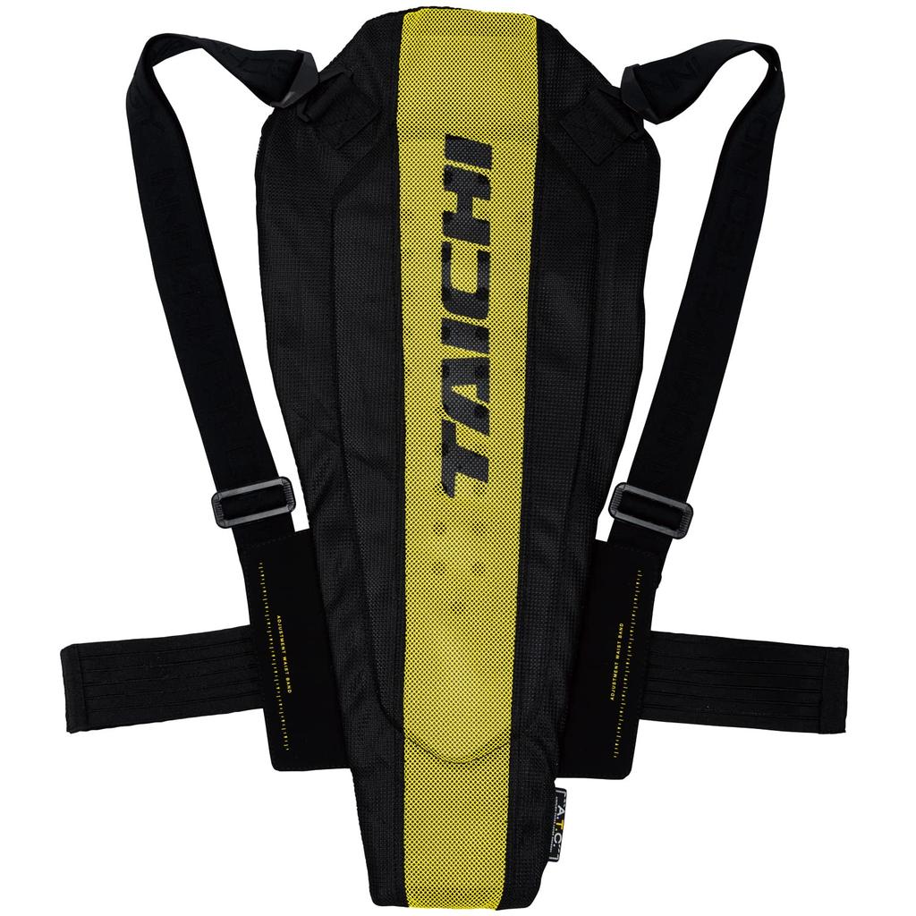 RS Taichi Stealth CE Back Size M Protector, Black, [NXV019]