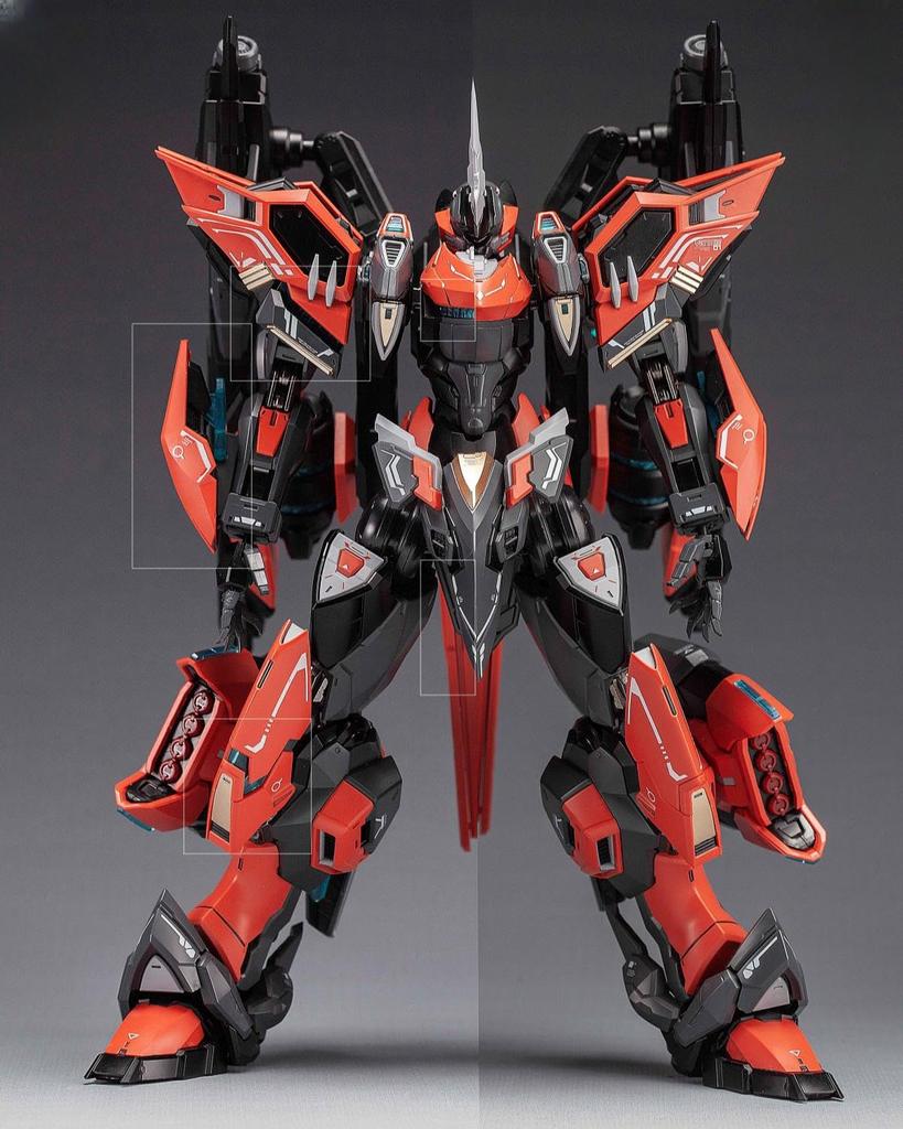 HiPlay Retsukanshodamashii Hidden Destruction Armor Alloy Frame Movable Plastic Model Kit Full Set AN-01