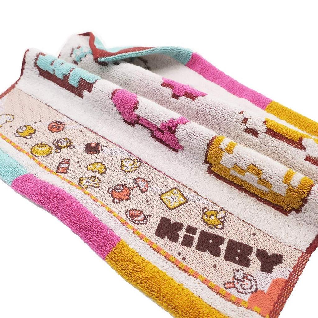 Marushin Hand Nintendo 34 x 36 Classic Available in Two 4585001300 Towel, Kirby, cm, Cotton, Sizes,