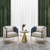 Minimalist Luxury Round Side Table for Living Room or Bedroom Bedside and Coffee Use