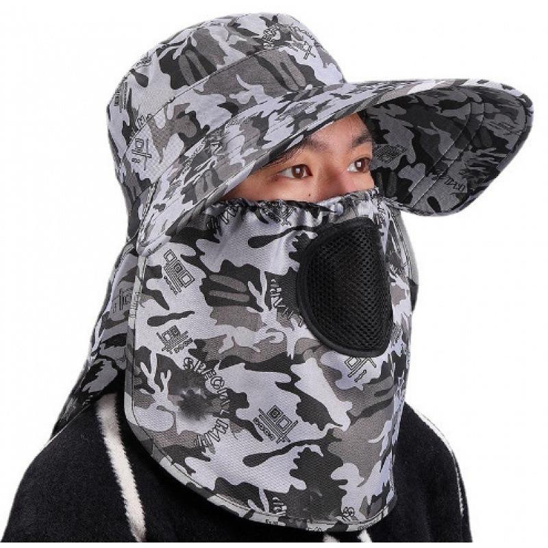 Wide-brimmed Sunhat Sunshade Fishing Hat Mountaineering Jungle  Visor Sunblock Sunhat Sunshade Hat
