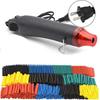 BHBL 328Pcs Heat Shrink Tube Shrinkable Wire Shrinking Wrap Tubing Wire Connect Cover with Hot Air Machine US Plug