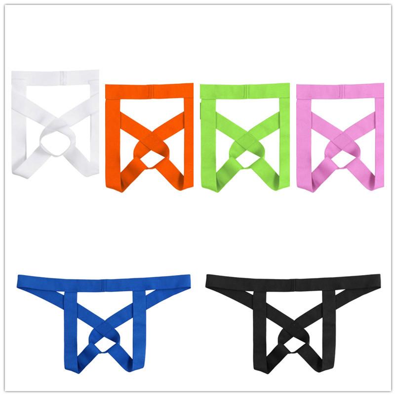 

Мужской Сексуальный Jockstrap Нижнее белье Низкий Подъем Эластичные стринги G Струнные трусы
