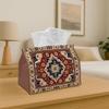 1pc Vintage Ornamental Tissue Box Holder - Classic Decorative Tissue Dispenser Suitable for Home,, Bathroom, Car & Party Decor - Tissue Holder for Hol