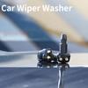 Auto Scheibenwischer Waschdüse Passend für die meisten Automodelle Auto Doppellöcher Auto Wischwasser Sprühdüse Wischerzubehör