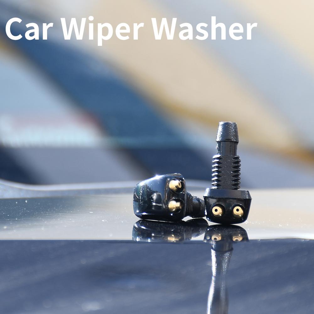 Duza Pulverizator Lichid Parbriz Auto Potrivită pentru Majoritatea Modelelor Auto Auto Orificii Duble Auto Jet Pulverizare Apă Ștergător Accesorii Ștergător