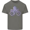 A Cycling Octopus Funny Cyclist Bicycle Unisexs Light Cotton TShirt