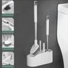 Wall Mounted Bathroom Toilet Brush Long Handle Bathroom Cleaning Brushes Gap Cleaning