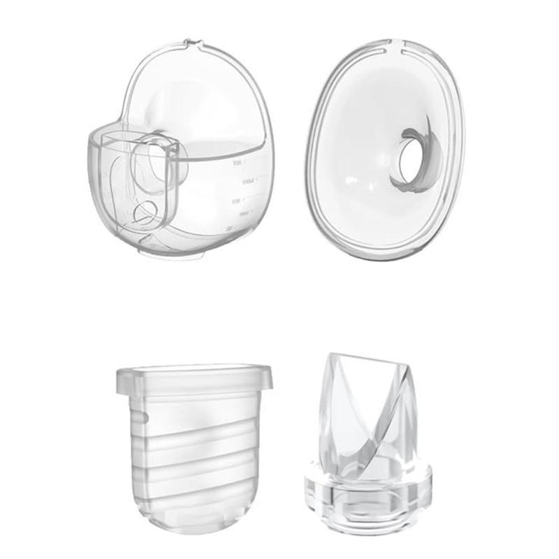 

Full Set Breast Pump Accessories 24/27mm Flange and Membrane for S32/S39 Pumps Ensuring High Efficiency Easy Cleaning