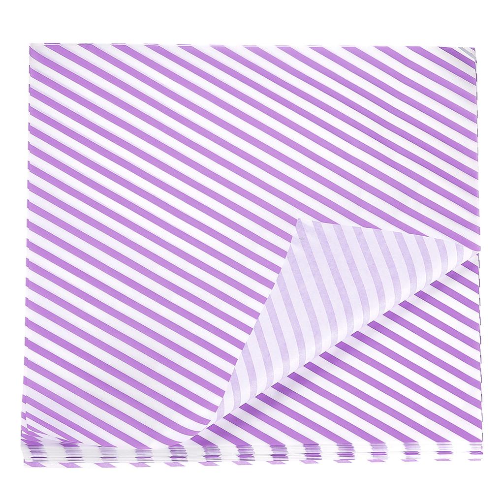 200 vnt. kvadratiniai dryžuoti vaško popieriaus lakštai 12" x 12" Tepalą sugeriantis sauso maisto vyniojamasis popierius sumuštiniams, kepimo popieriaus įklotai, vyniojimas