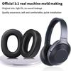 Durable Ear Cushions for  MDR1000X WH1000XM2 Headphones Replacement Soft Foam Pads Enhanced Sound for Commuters and Students