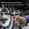 Nanwei 800N Heavy-Duty Electric Brushless Impact Wrench with Lithium Battery