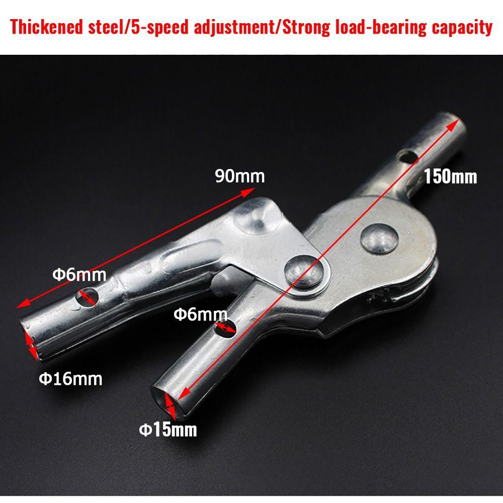 4/5 Gears  Adjustable Sofa Angle Adjuster Joint Steel Chair Hinge Jig  For Chair/Sofa