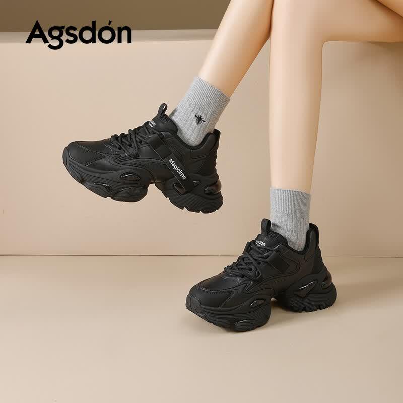 Agsdon Women's Platform Casual Sneakers