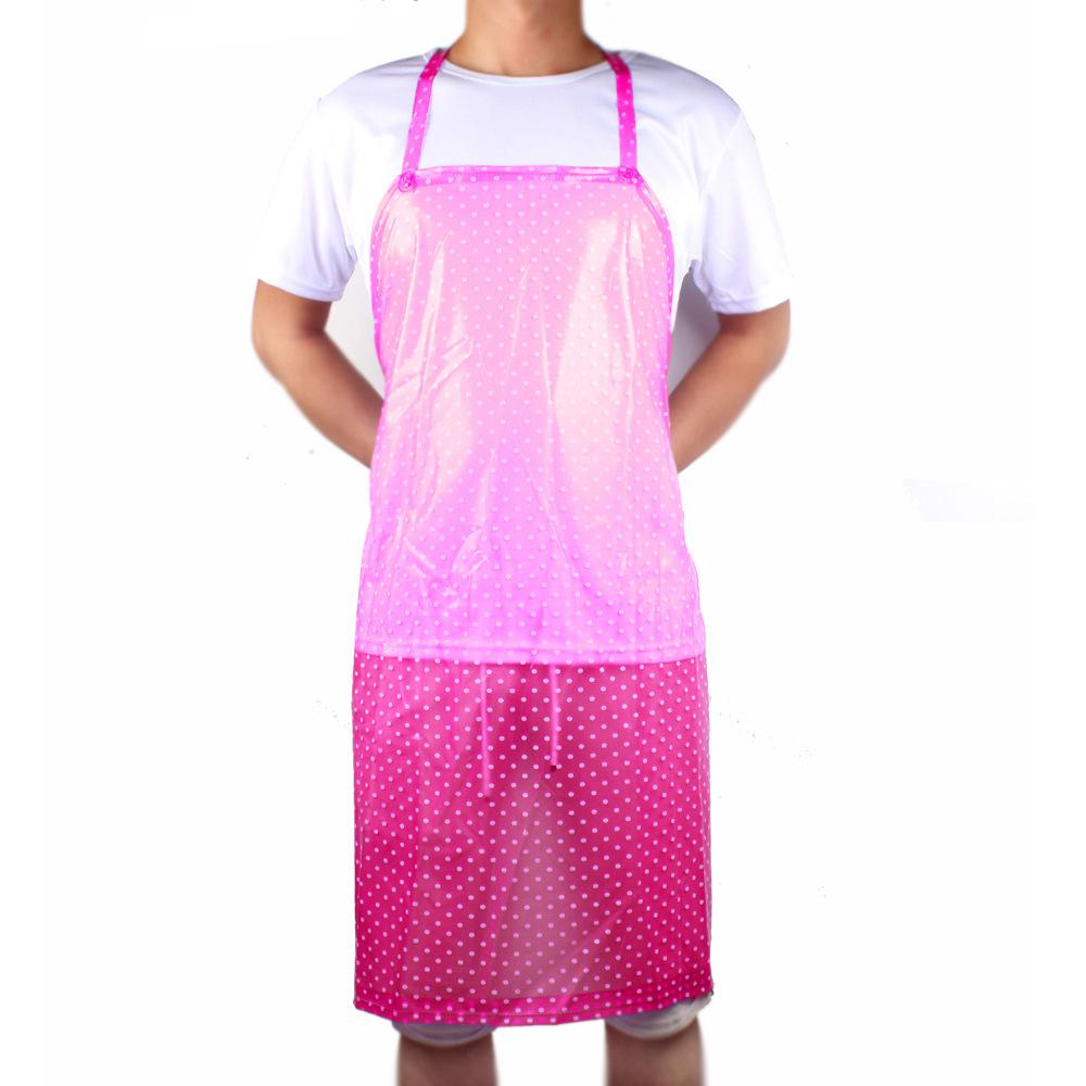 

Водонепроницаемый фартук для кухни, готовки, масла, противообрастающие, износостойкие фартуки из ПВХ для взрослых, для работы по дому, выпечки, садоводства, униформы, шикарные OneSize