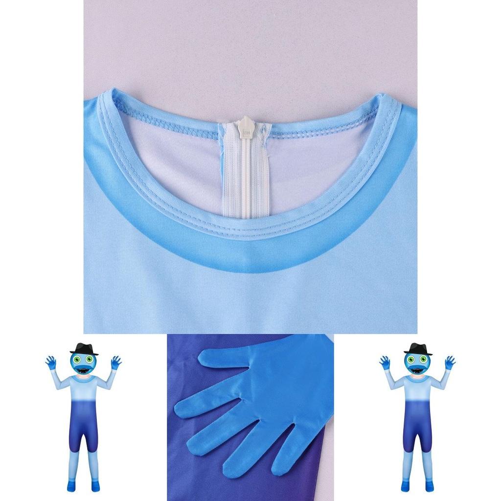 Przytul się z tymi zabawnymi kombinezonami i maskami Huggy Wuggy Dad z Poppy Playtime na cosplay i imprezy!