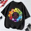 Camiseta Happy Tree Friends Estilo Kawaii Lindo Abrazos Dibujos Animados Gráfico Manga Corta Camiseta Oversize Casual Divertido Ropa Y2k