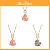 Heart Pendant Necklace Copper With Openable Clasp For Casual Wear