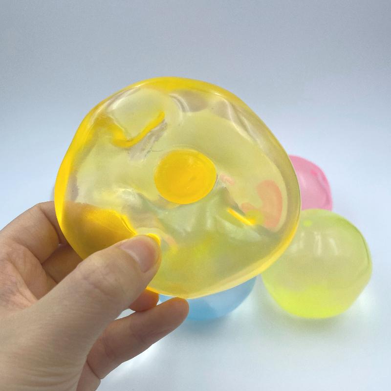 Squishy Hi Coconut Oil Moldable Stress Ball Transparent NO Rebound Maltose Squeeze Toy Funny Anti-stress Sensory Toy