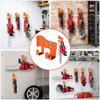 Heavy-Duty Adjustable Chainsaw Wall Mount With Protective Sponge Pads Anti-Slip Hooks Heavy Duty Wall Mount Garage