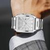 LIGE Luxury Man Wristwatch Waterproof Luminous Date Stainless Men's Watches Sports Square Men Watch Casual Quartz Male Clocks