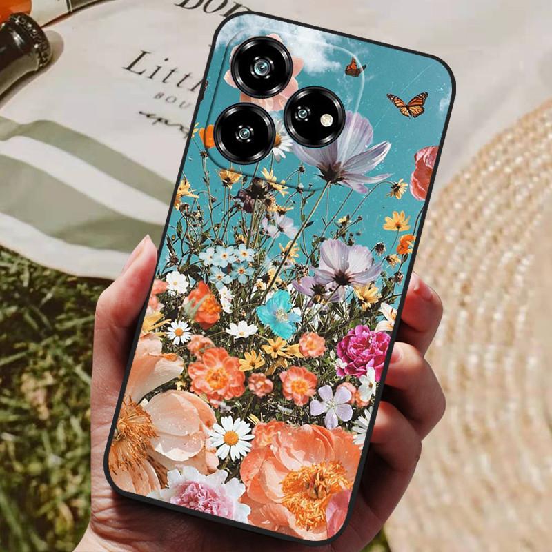 For ZTE Nubia V60 Design Case V60 Vita AXON60 Lite Soft Silicone Back Cover for ZTE Nubia V60 Design Phone Cases TPU Protector