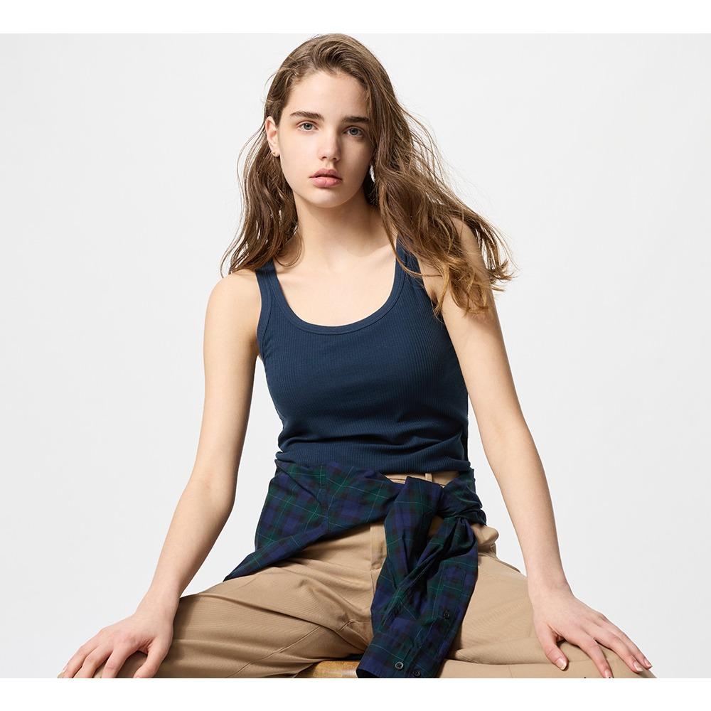 2000er y2k Harajuku Neues Modell Geripptes Tanktop Streetwear Trendige Persönlichkeit Kleidung Ganzjahreskleidung Unisex Bequem Kurz Weich