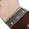 HERMES leather Uris mini Notebook cover Brown leather unisex Used