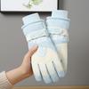 Cute Macaron Women's Winter Ski Gloves